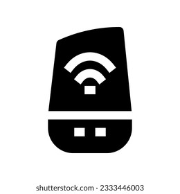 smart speaker icon for your website, mobile, presentation, and logo design.