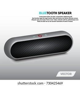 Smart Speaker And Multifunctional Modern Trend., Vector, Illustration