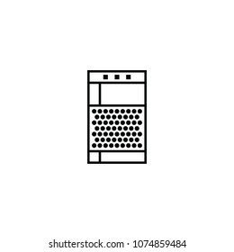 Smart speaker outline icon