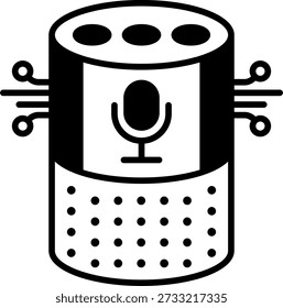 Smart Speaker Ilustração de ícone vetorial