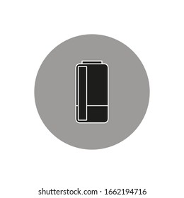 smart speaker vector icon on white background