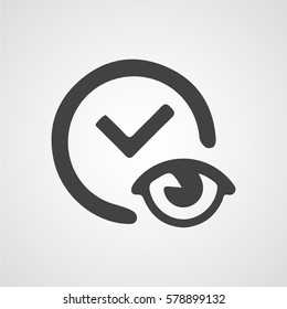 Smart stay vector icon