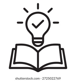 Smart Study Icon for Education Design