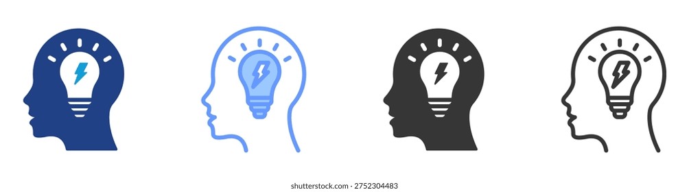 Smart Suggestions icon set multiple style collection