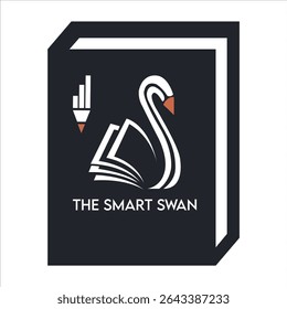THE SMART SWAN logo symbolizes elegance, intelligence, and innovation. Ideal for modern brands, it blends grace with smart tech vibes, perfect for startups or luxury services.