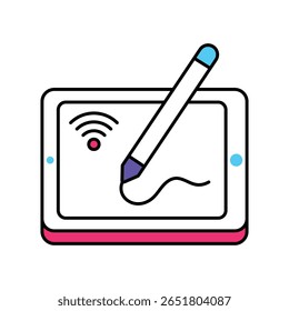 Ícone de estilo de ilustração de contorno Preenchido com Vetor da Guia Inteligente. Arquivo EPS 10