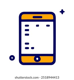 Smart Tablet Apps Icon technology interface and UIUX icon