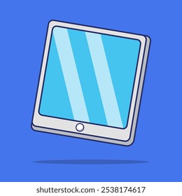 Smart Tablet, Digital Tablet, Tablet PC, Gadget, Device, Technology, Electronics, Modern, Futuristic, Vector Illustratio