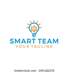 Plantilla de Smart Team / Smart Think Logo