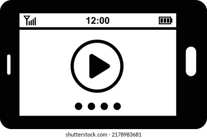 Smart tech applications vector icon design, Wearable technology symbol, Personal Internet of Things Sign, tech togs stock illustration, Wearable App Control Concept