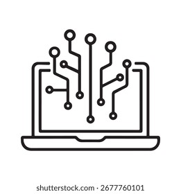 Icono de soluciones inteligentes de Tecnología e ingeniería