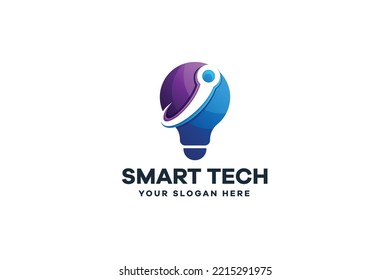 Smart Technology Icon Logo Vector Template