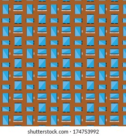 Smart technology icon (seamless)