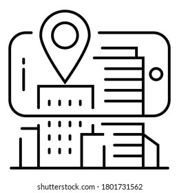 Icono de tecnología inteligente ilustración vectorial