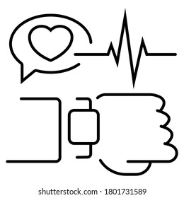 Icono de tecnología inteligente ilustración vectorial