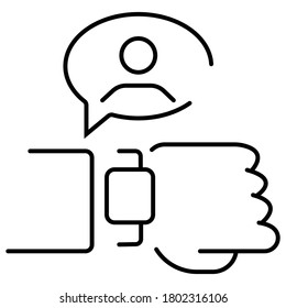 Symbol für intelligente Technologie, Vektorgrafik-Foto
