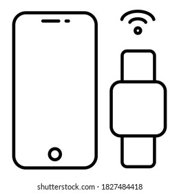 Smart Technology icon vector illustration