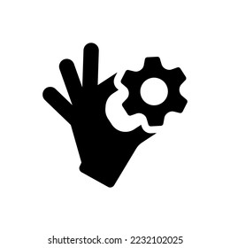 Smart technology icon (vector illustration)