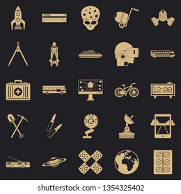 Smart technology icons set. Simple set of 25 smart technology vector icons for web for any design