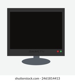 Aislamiento inteligente de la televisión sobre fondo blanco