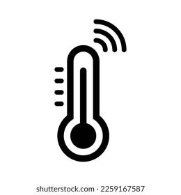 Smart Temperature Icon in Dualtone Style