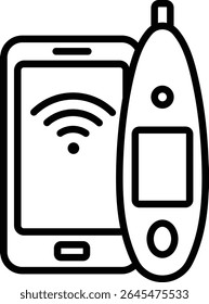 termômetro inteligente iot termômetro internet das coisas telefone celular temperatura Smartphone 10957
