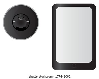 Smart Thermostat and Tablet