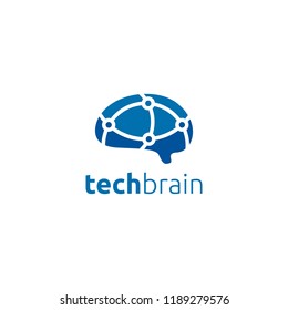 Smart Think: Dynamic AI Brain Logo