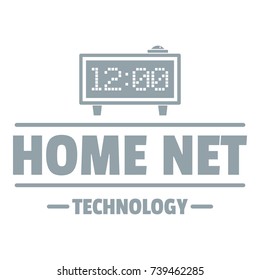 Smart time logo. Simple illustration of smart time vector logo for web