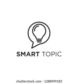 Smart Topic logo design