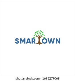 smart town city logo design vector concept  illustration