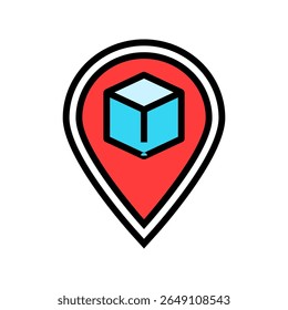 smart tracking color icon vector. smart tracking sign. isolated symbol illustration