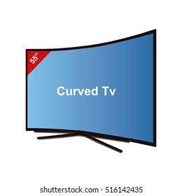 Smart Tv Curved-55 Inches