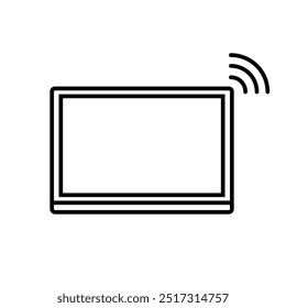 Smart TV in Hotel Room and other Facilities Icon