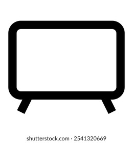 Smart tv icon. smart tv, television, tv, screen, display, entertainment, video, device, multimedia, electronic. Vector icon illustration