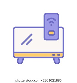 smart tv icon for your website design, logo, app, UI.