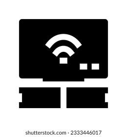 smart tv icon for your website, mobile, presentation, and logo design.
