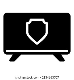 programa inteligente de televisión de seguridad Internet de cosas sin icono inteligente
