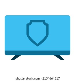 programa inteligente de televisión de seguridad Internet de cosas sin icono inteligente