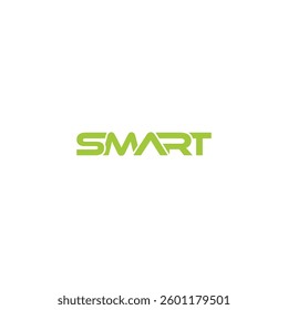 Smart Typography Logo Design Idea