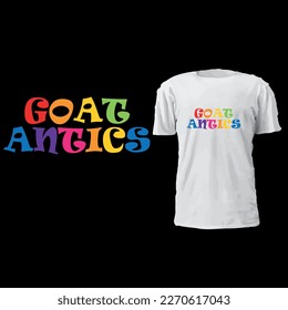 smart typography t-shirt design vector file. colorful typography and unique design. it's just a design, that's why it looks not good. when you print it that time it will be gorgeous.