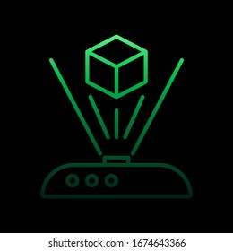 Smart Staubsauger Nolan Symbol. Einfache dünne Linie, Vektorillustration von Intelligenz-Icons für i und ux, Website oder mobile Anwendungen