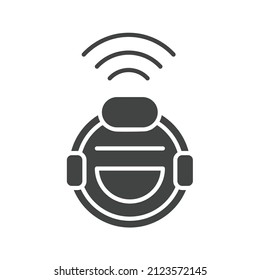 Smart Vacuum icon vector image. Can also be used for Physical Fitness. Suitable for mobile apps, web apps and print media.