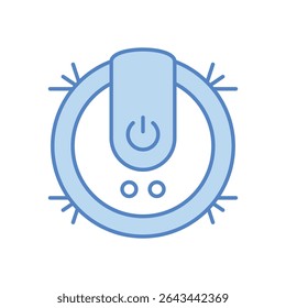 Icono de vacío inteligente Vector ilustración de stock