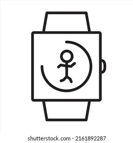 Smart wacth vector icon design. EPS 10.