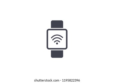 Smart watch connection icon 