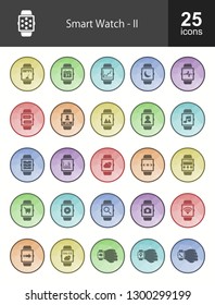 Smart Watch Filled Icons
