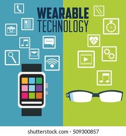 Smart watch glasses and wearable technology 
