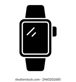 Smart Watch Icon Design For Personal And Commercial Use.