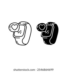 smart watch icon eps 10